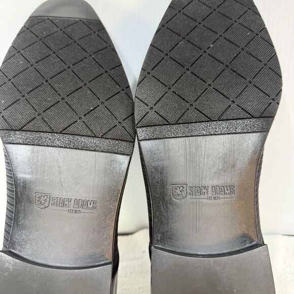 Stacy Adams Pharoah Cap Toe Oxford Shoes Wedding Prom Black Size 14 Wide main image 8